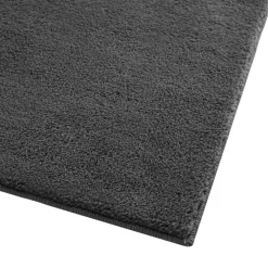 tectake ® Kortpolig vloerkleed Soft Zone 160 x 230 cm - Antraciet
