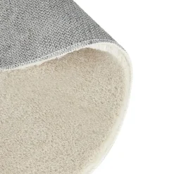 tectake ® Kortpolig vloerkleed Soft Zone Ø 120 cm - Beige