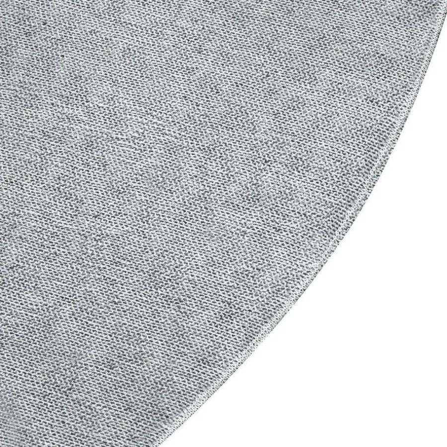 Ronde Vloerkleden-tectake ® Kortpolig vloerkleed Soft Zone Ø 120 cm - Crème