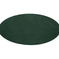 Vloerkleden|Ronde Vloerkleden-tectake ® Kortpolig vloerkleed Soft Zone Ø 120 cm - Groen