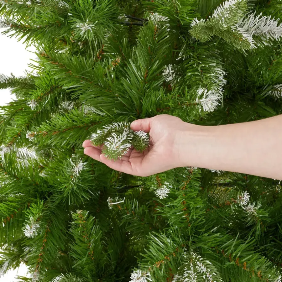 Kerstbomen-tectake Kunstkerstboom Blitzen, 180 cm, spuitgietnaalden, Groen