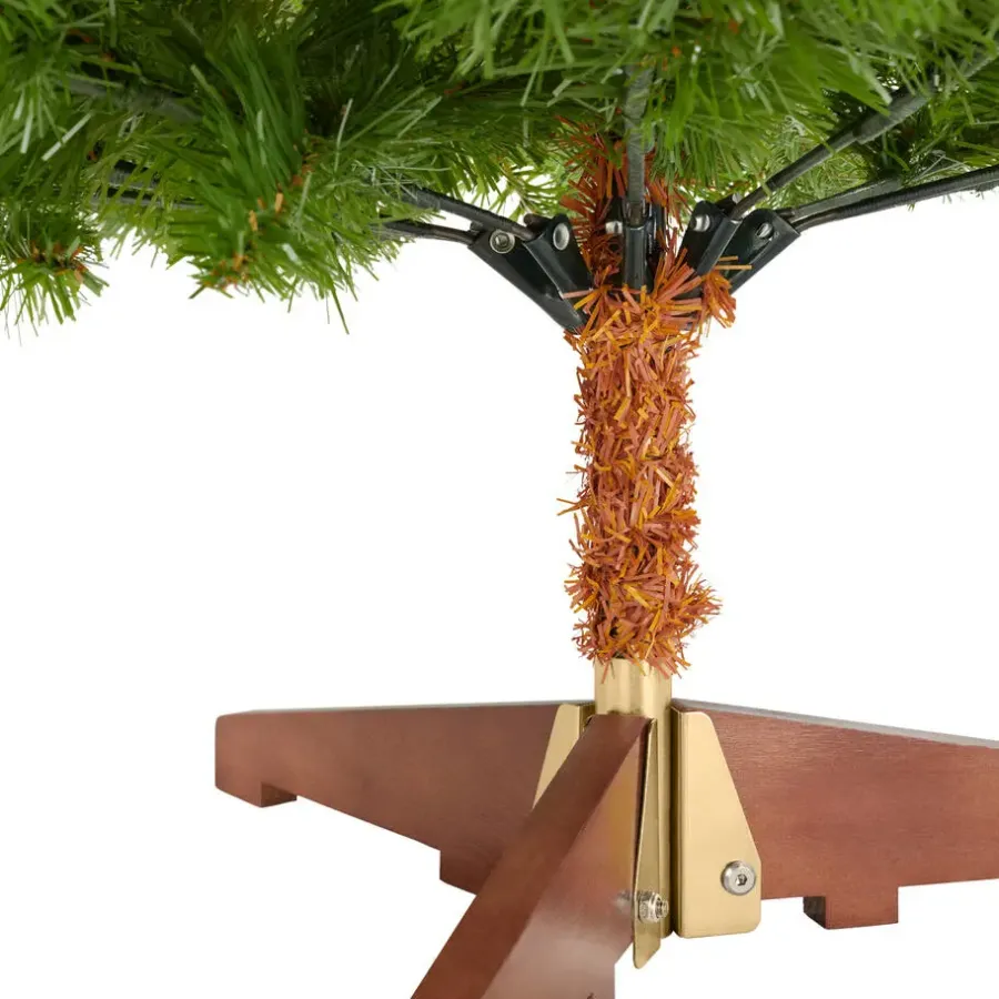 tectake Kunstkerstboom Cupid, spuitgietnaalden, Groen