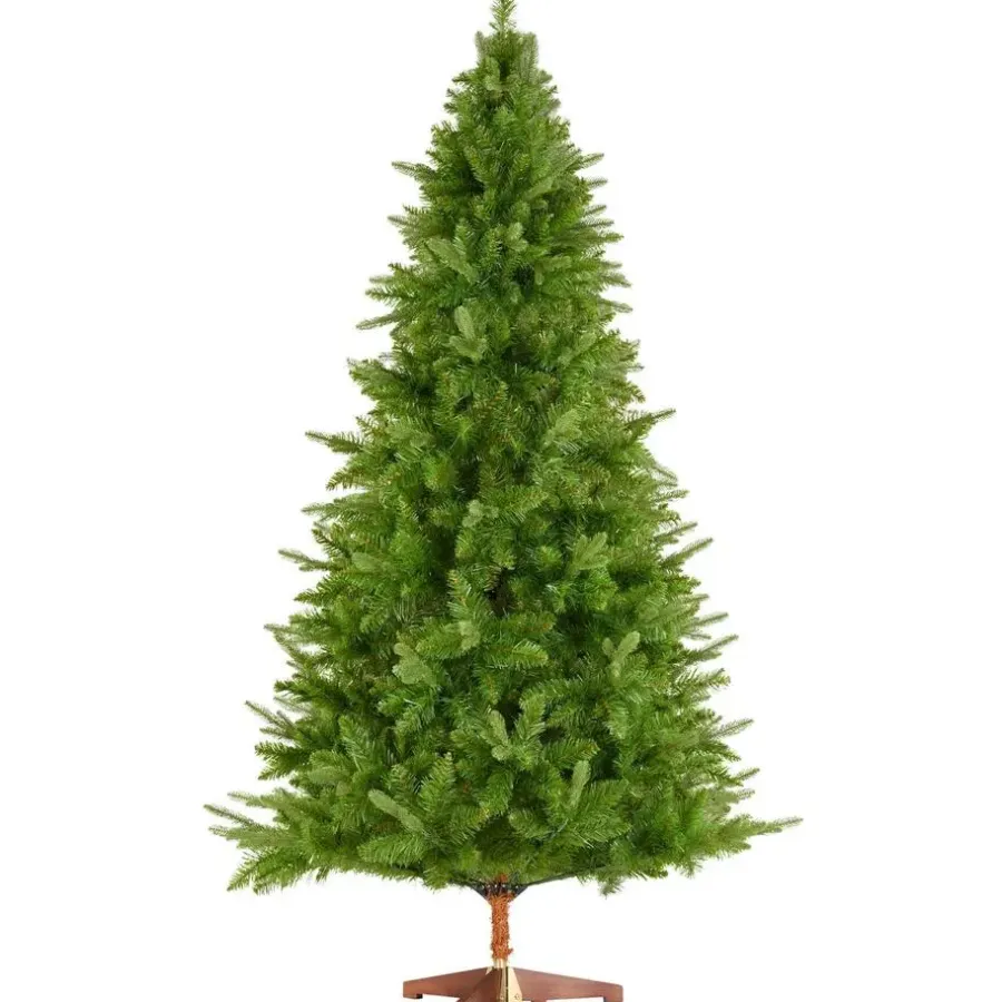 tectake Kunstkerstboom Cupid, spuitgietnaalden, Groen