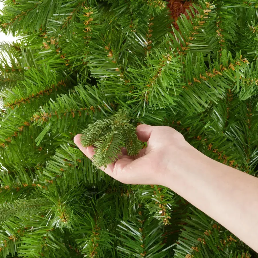 tectake Kunstkerstboom Cupid, spuitgietnaalden, Groen