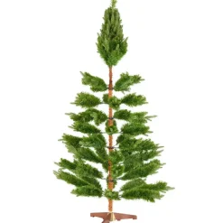 tectake Kunstkerstboom Cupid, spuitgietnaalden, Groen