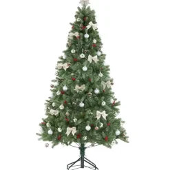 Kerstbomen-tectake Kunstkerstboom Dancer met spuitgietnaalden, Groen