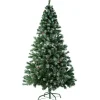 Kerstbomen-tectake Kunstkerstboom met dennenappels en metalen standaard 180cm, Groen