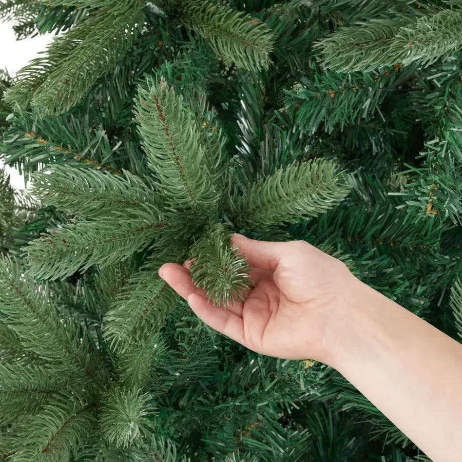 Kerstbomen-tectake Kunstkerstboom Prancer, spuitgietnaalden, Groen