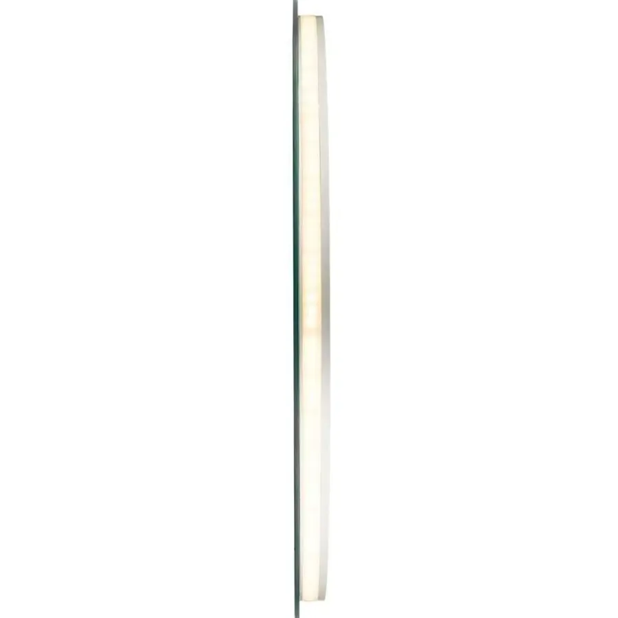 tectake LED-badkamerspiegel Aurora, dimbaar, met 3 lichtkleuren, Wit