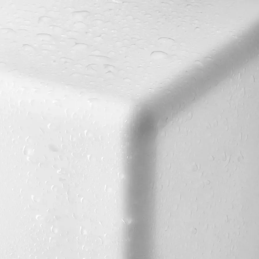Staande Lampen-tectake Lichtkubus Luminous Cube, LED, met afstandsbediening, Wit