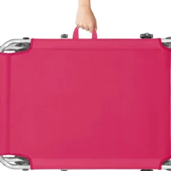 tectake Ligbed 4-niveaus met hoofdkussen, Pink