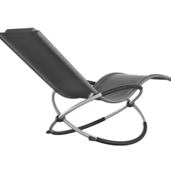 Ligbedden-tectake Ligbed Paulina ergonomisch, opvouwbaar, 150 kg, Grijs