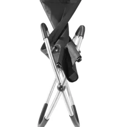 tectake Ligbed Paulina ergonomisch, opvouwbaar, 150 kg, Zwart
