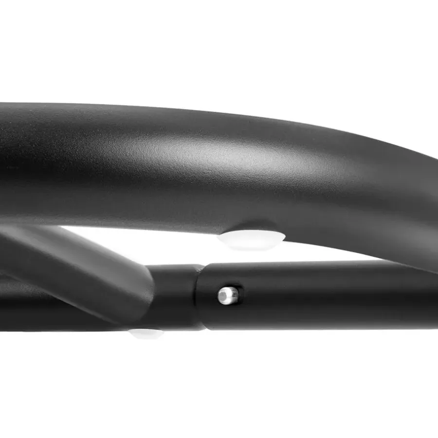 tectake Ligstoel Toulon, ergonomisch, schommelfunctie, Grijs