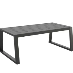 tectake Loungeset Captive in touwontwerp, Antraciet