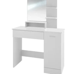Kaptafels-tectake Makeup-tafel Zoe , Wit