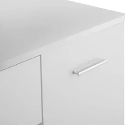 Kaptafels-tectake Makeup-tafel Zoe , Wit