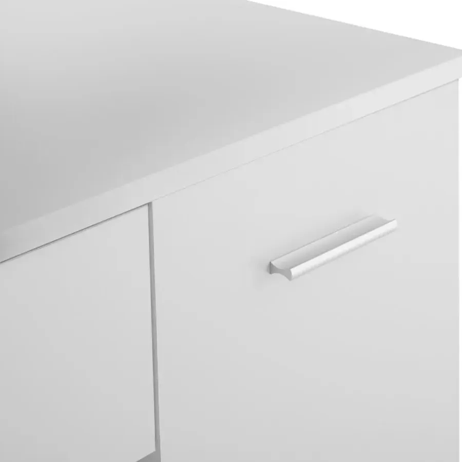 Kaptafels-tectake Makeup-tafel Zoe , Wit