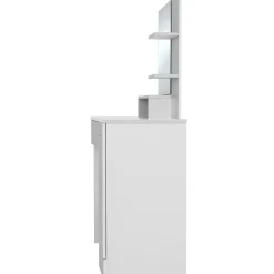 Kaptafels-tectake Makeup-tafel Zoe , Wit
