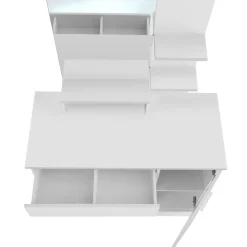 Kaptafels-tectake Makeup-tafel Zoe , Wit