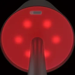 Tafellampen-tectake Moderne tafellamp Corly, LED, 7 lichtkleuren, dimbaar, Zwart