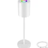 Tafellampen-tectake Moderne tafellamp Corly, LED, 7 lichtkleuren, dimbaar, Wit