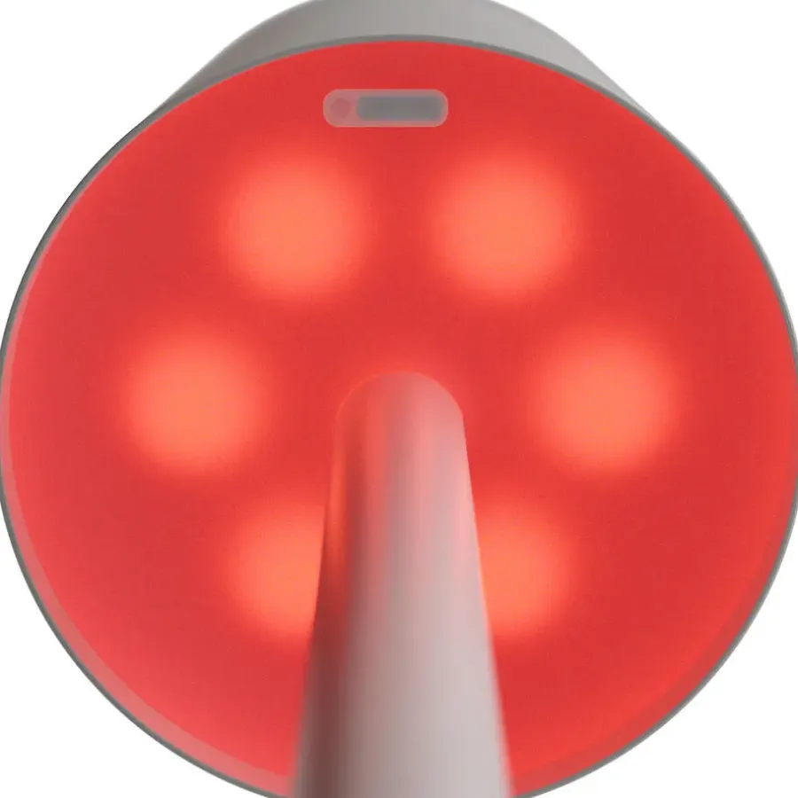 Tafellampen-tectake Moderne tafellamp Corly, LED, 7 lichtkleuren, dimbaar, Wit