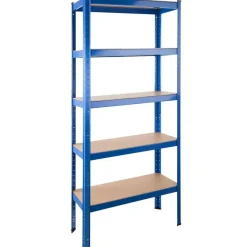 Stellingkasten-tectake Opslagrek 5 niveaus, Blauw