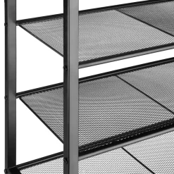Kledingopbergers-tectake Schoenenrek Portsmouth 100x30,5x72,5cm