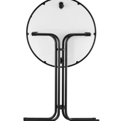 Tuintafels-tectake Statafel Eren inklapbaar met hoes 90x110cm, Zwart
