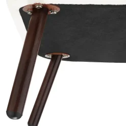 tectake Teddy-fauteuil Robina 2 offwhite W2, Bouclé Gebroken Wit