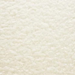 tectake Teddy-fauteuil Robina 2 offwhite W2, Bouclé Gebroken Wit