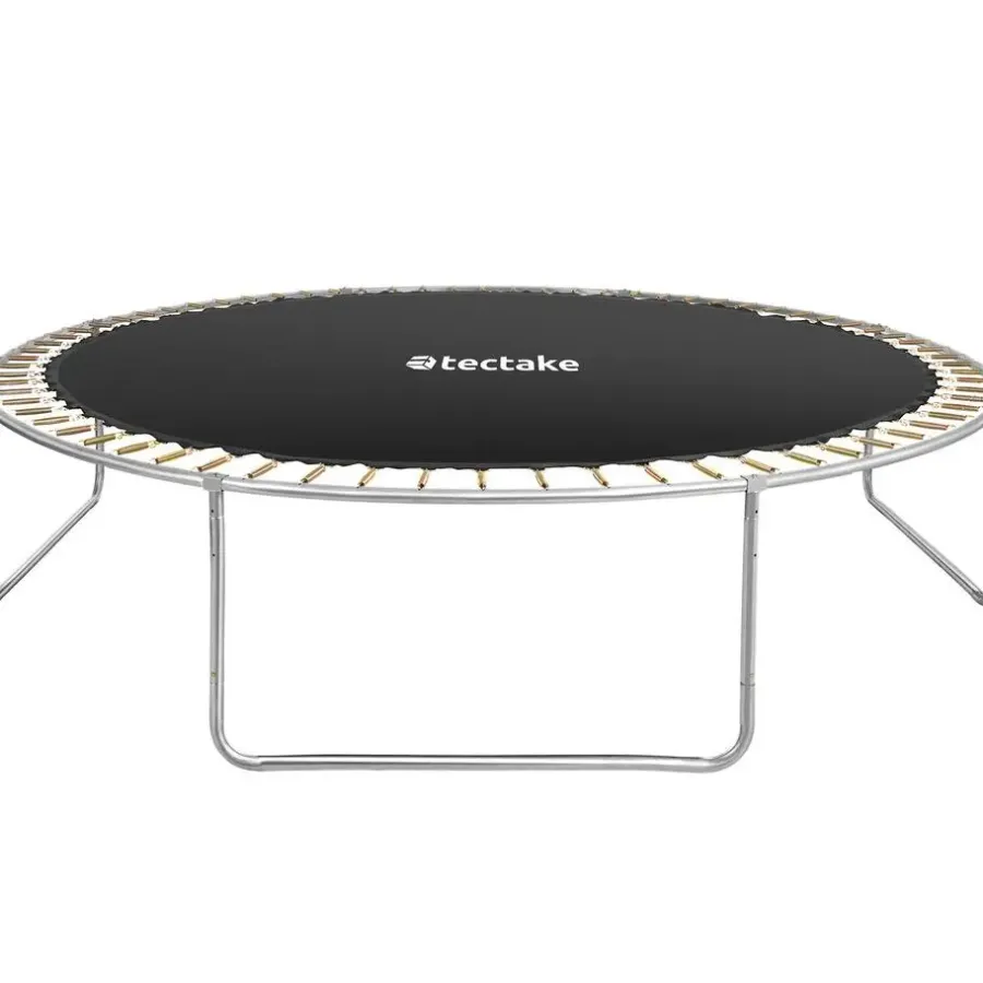 Trampolines-tectake Trampoline Garfunky met veiligheidsnet, Zwart/blauw