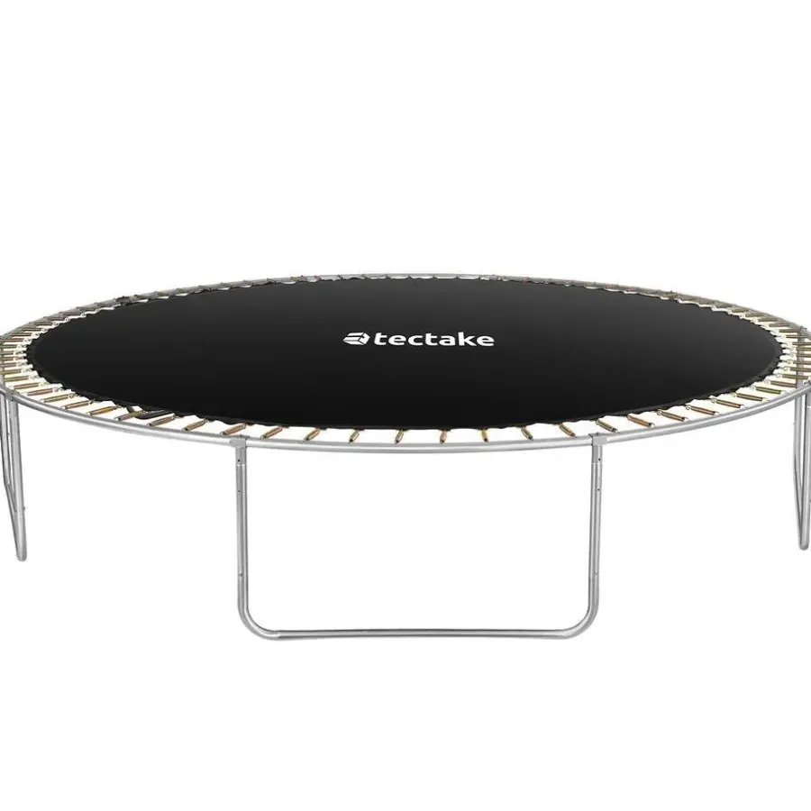 Trampolines-tectake Trampoline Garfunky met veiligheidsnet, Zwart/blauw