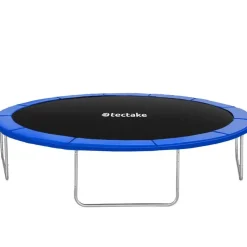 Trampolines-tectake Trampoline Garfunky met veiligheidsnet, Zwart/blauw
