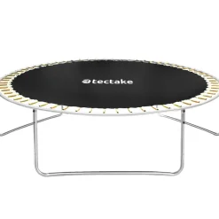 Trampolines-tectake Trampoline Jumpy met veiligheidsnet, Zwart/blauw