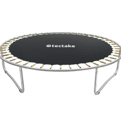 tectake Trampoline Jumpy met veiligheidsnet, Zwart/blauw