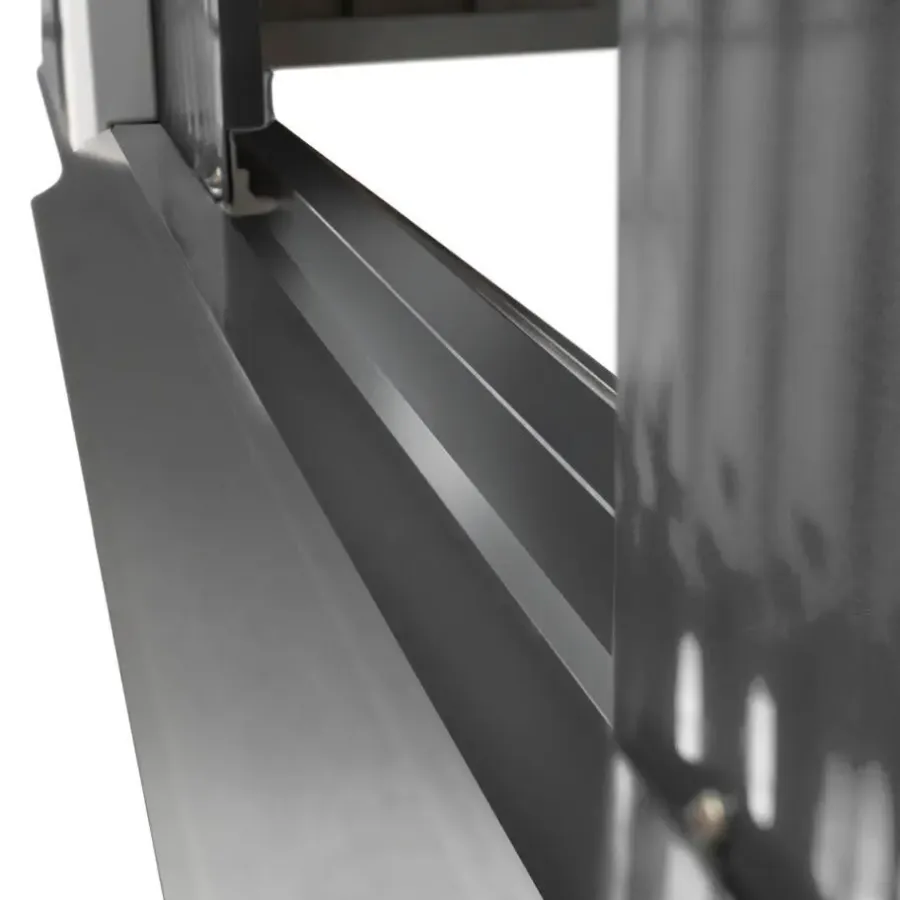 tectake Tuinhuis met hellend dak, Grijs/wit