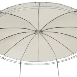 Terrasoverkappingen-tectake Tuinpaviljoen Siana Ø 3.5m, Crème
