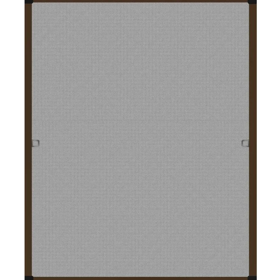 Raam En Deurhorren-tectake Vliegenhor voor raamkozijnen - 100 x 120 cm - Bruin