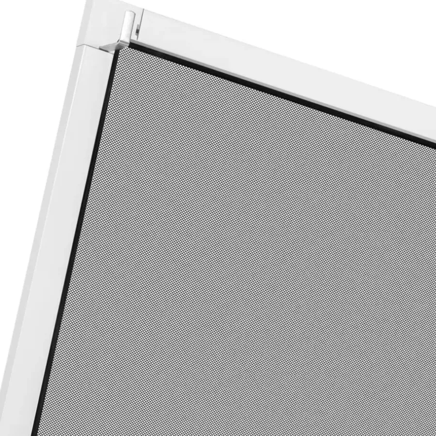 tectake Vliegenhor voor raamkozijnen - 80 x 100 cm - Wit