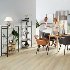 Boekenkasten|Boekenkasten-tectake Wandkast Leeds 67,5 x 31,5 x 121,5cm