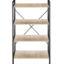 Boekenkasten|Boekenkasten-tectake Wandkast Leeds 67,5 x 31,5 x 121,5cm