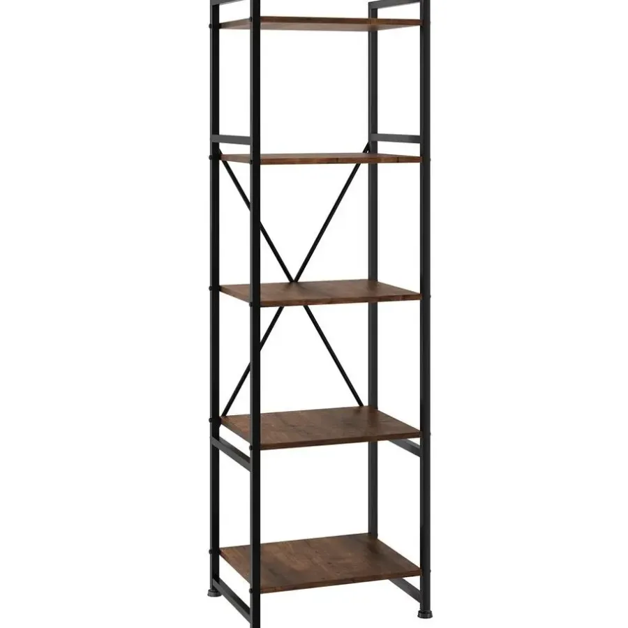 tectake Wandkast Manchester 47,5 x 34,5 x 151,5cm