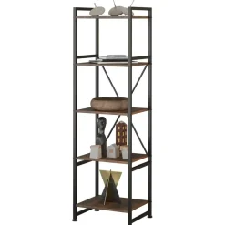 tectake Wandkast Manchester 47,5 x 34,5 x 151,5cm