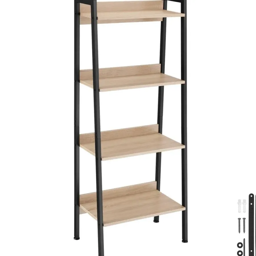 tectake Wandrek, Industrieel Licht Hout, Eiken Sonoma