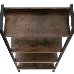 tectake Wandrek, Industrieel Hout Donker, Rustiek