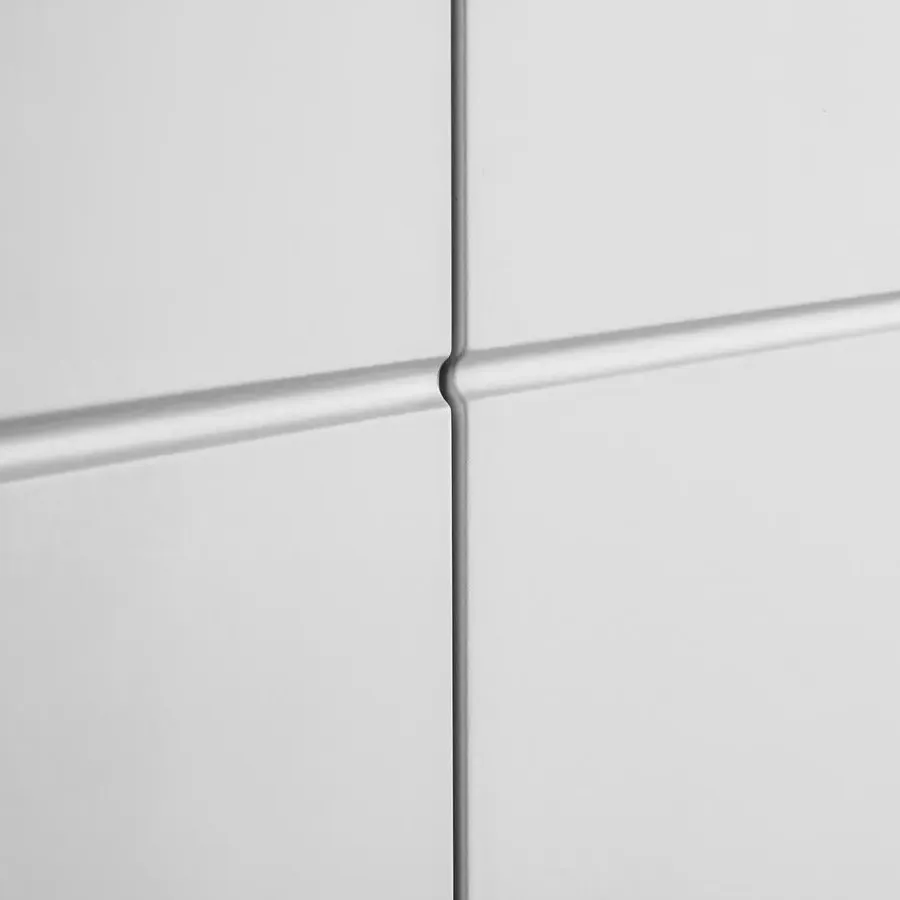 Wastafelkasten-tectake Wastafelonderkast Idris, 2 vakken, draagkracht 35 kg, Wit