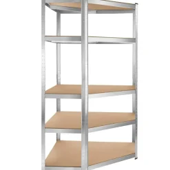 tectake Werkplaatsrek, Zilver