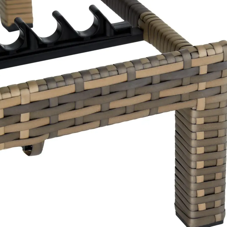tectake Wicker ligbed Sofia, Natuur